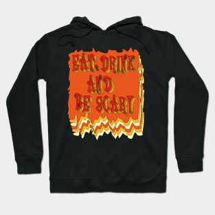 retro vintage halloween custom Hoodie